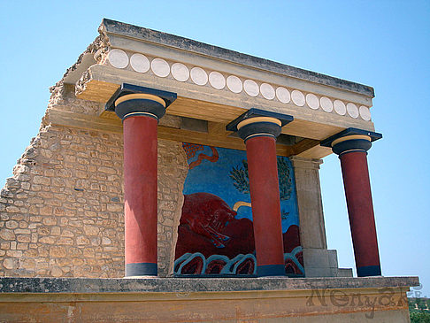 Palast von Knossos Fotos